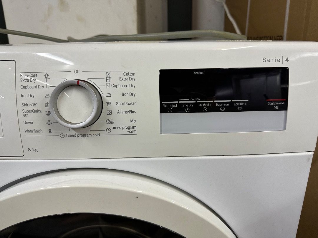 tumble dryer not switching on